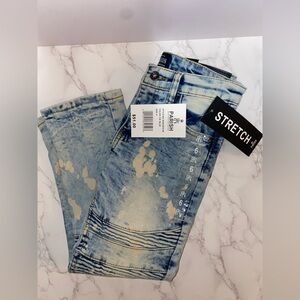 Parish Kids Blue Stretch Jeans